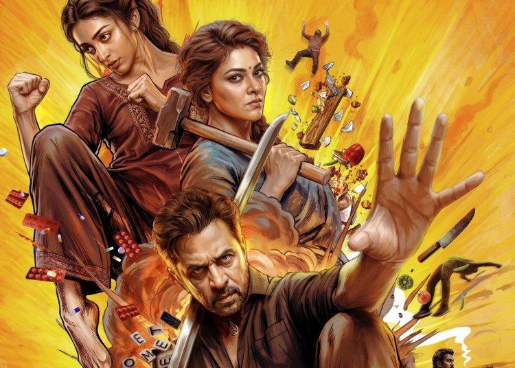 ‘ஆக்ஷன் கிங்’ அர்ஜுன், அபிராமி, பிரீத்தி முகுந்தன் நடிக்கும் ‘பிளாஸ்ட்’!