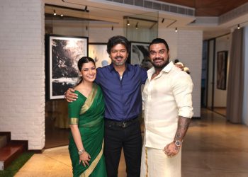 முதல்வர் விஜய்யை சந்தித்தது  ஏன்? வரலட்சுமி சரத்குமார்  பரபரப்பு பதிவு!