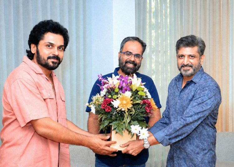 இயக்குநர் மோகன் ராஜாவுடன் இணையும் நடிகர் கார்த்தி !