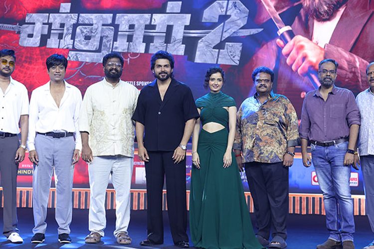“எஸ்.ஜே.சூர்யாவின் எனர்ஜியை யாராலும் நகலெடுக்க முடியாது!” – ‘சர்தார் 2’ விழாவில் கார்த்தி!