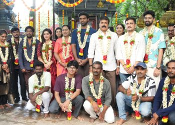 கோலாகலமாகத் தொடங்கிய சண்முக பாண்டியன் – மணிசேயோன் புதிய படம்!